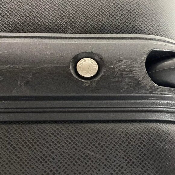 Auth LOUIS VUITTON Pegase 50 M23272 Ardoise Taiga Suitcase Leather 540-083024 - Picture 9 of 14